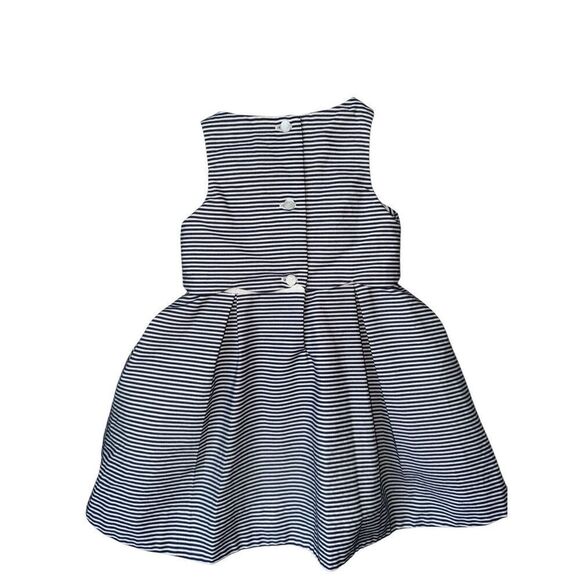 Janie and Jack Striped Nautical Santorini Sunset Dress Size 3-6M Baby Girl - Picture 4 of 10